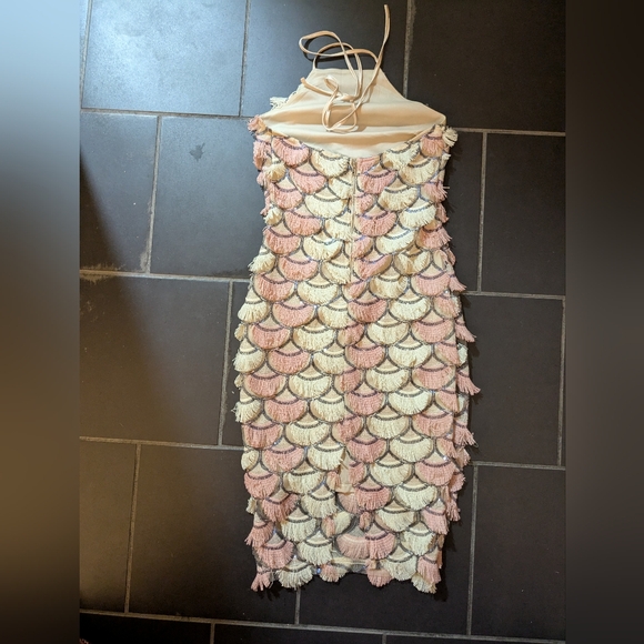 fringe mermaid dress - Picture 3 of 6